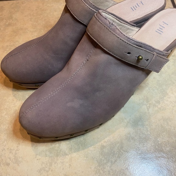 J. Jill studded suede clog mules size 9.5 - Picture 6 of 9
